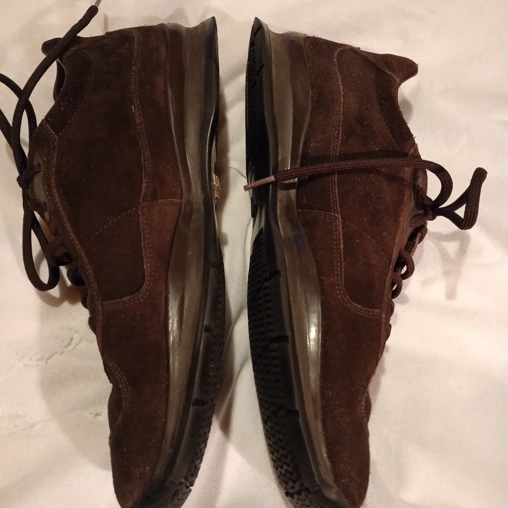 Men's Prada Suede Sneakers - Picture 5 of 10